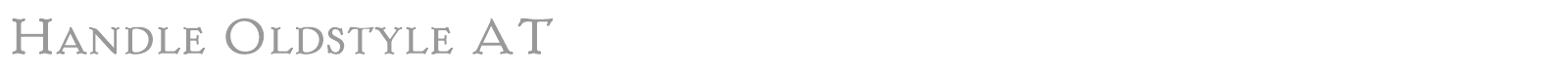 Handle Oldstyle AT font preview